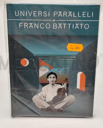FRANCO BATTIATO UNIVERSI PARALLELI 4 CD MUSICALI