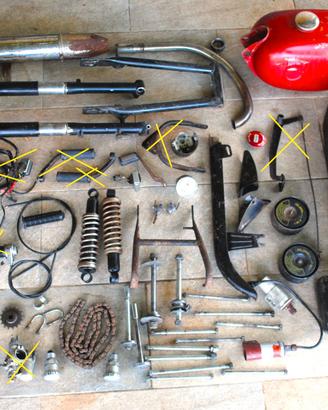 Ricambi per Gilera 124 4V