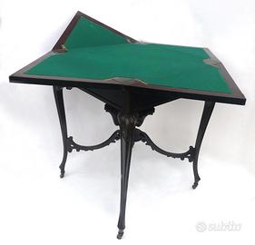Tavolo da gioco inghilterra fine xix sec