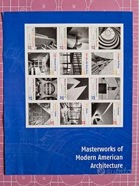 Foglio francobolli USA Masterworks of Modern Ameri