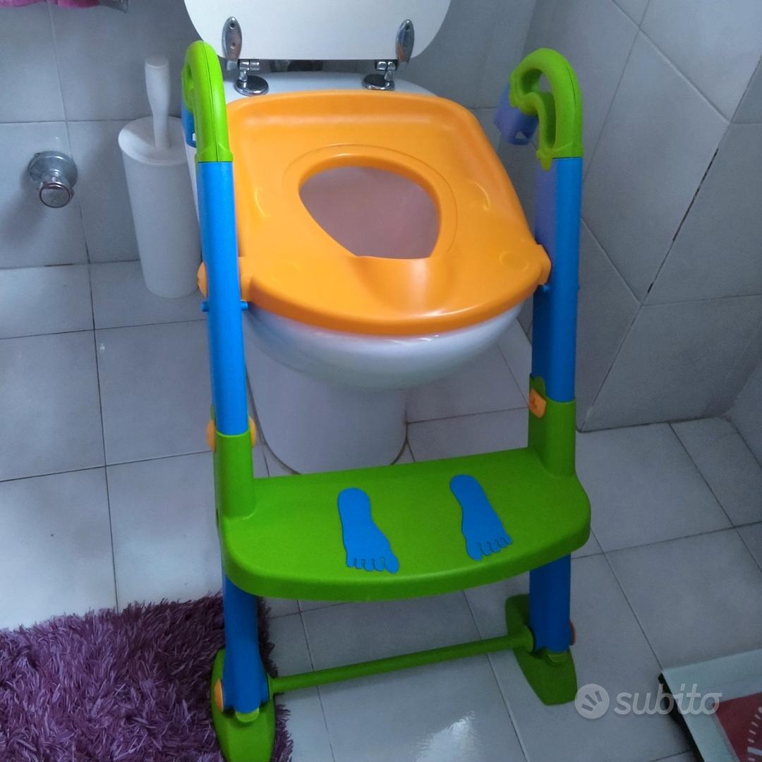 Riduttore wc per bambini con scaletta - Tutto per i bambini In vendita