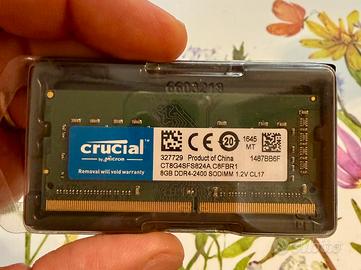 SODIMM crucial 8GB DDR4-2400
