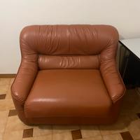 Poltrona Letto in Pelle