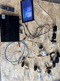 kit videosorveglianza Urmet 4 telecemere +dvr