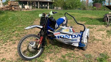 Sidecar cross honda