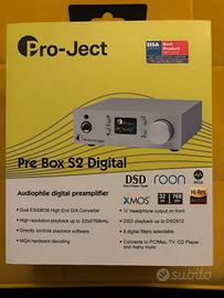Pro-Ject Pre Box S2 Amplificatore per cuffie