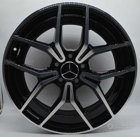 4 cerchi lega mercedes amg a b cla gla r19 lt4854