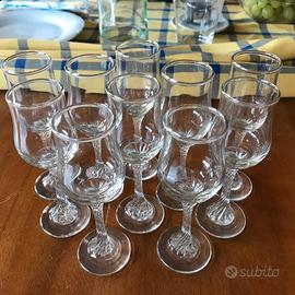 Bicchieri e tazzine anni 70/80