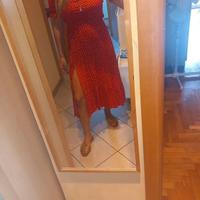 Vestito estivo a pois lungo Zara TgS