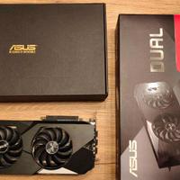 AMD Radeon RX ASUS Dual 6750 XT OC 12GB+garanzia