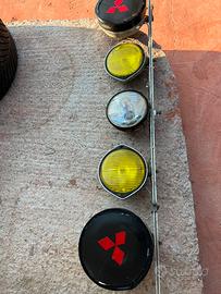 Barra fari off road notturno pajero Mitsubishi