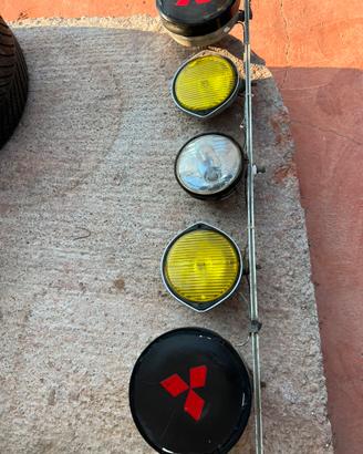 Barra fari off road notturno pajero Mitsubishi