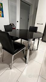Tavolo e sedie Calligaris tondo diam. 120 cm