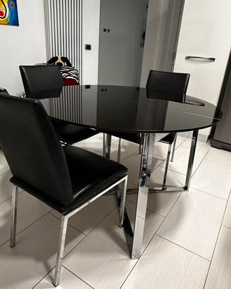 Tavolo e sedie Calligaris tondo diam. 120 cm