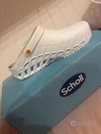 Zoccoli sanitari dr scholl bianchi, mai indossati