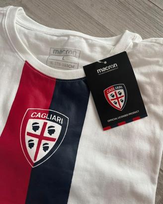 T-shirt Cagliari Calcio Macron 2018/19