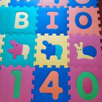 Tappeto puzzle gomma