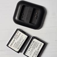 kit 2 Batterie LP-E10 e Caricatore Canon1200/1300D