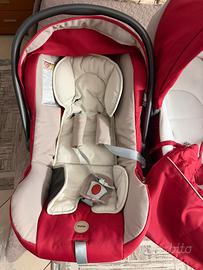Trio inglesina Zippy free Rosso