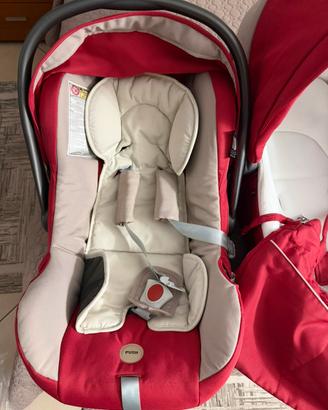 Trio inglesina Zippy free Rosso