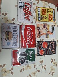 TARGHE VINTAGE IN METALLO