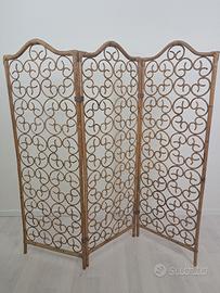 Separè vintage in bamboo