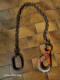 Catena tirante sotto gru