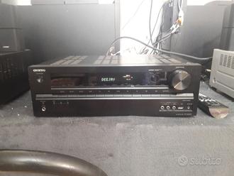 AMPLIFICATORE ONKYO TX-NR535 AV 5.2 4K WiFi BT  			