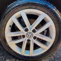 4 Cerchi in lega originali per golf7 + 4 gomme est