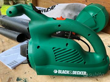 Black Decker GV 225 Aspirafoglie Soffiatore