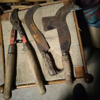 antichi attrezzi da giardinaggio