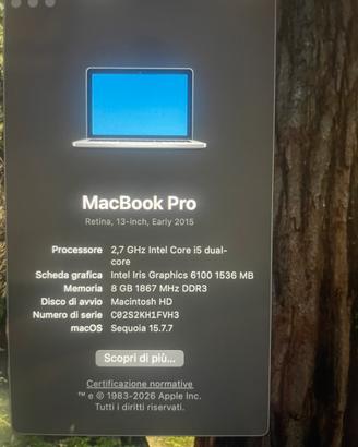 Macbook Pro 2015