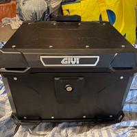 Bauletto givi alpina nero in alluminio