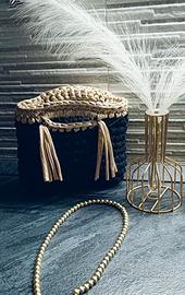 Borsa ad uncinetto fatta a mano