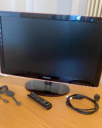 TV Monitor Samsung 27”+ Google Chromecast