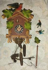 Incantevole orologio a cucù tedesco anni 50/60