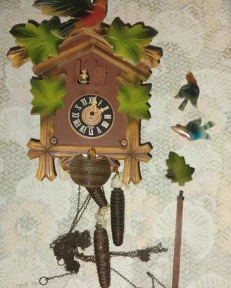 Incantevole orologio a cucù tedesco anni 50/60