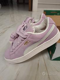 scarpe puma suede platform XL lilla, taglia 38.5