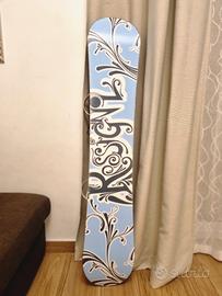 Tavola da Snowboard + attacchi + sacca