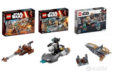 LEGO Star Wars 75131 75133 75267 senza minifigures