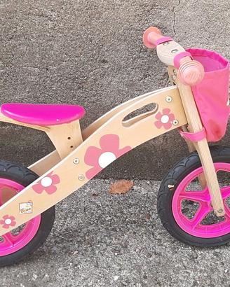 Bicicletta in legno per bambini 2 anni