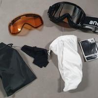 maschera visiera sci snowboard Anon più sacca