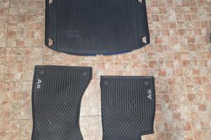 tappetini in gomma ORIGINALI audi a5 2017 - 2024