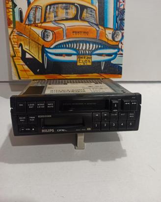 Autoradio vintage Philips Opel