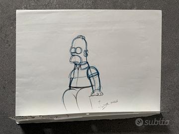 Disegno Originale HOMER SIMPSON