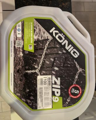 catene neve konig zip 9 mod. 100