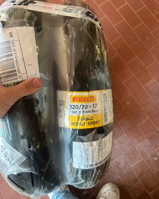 Pirelli diablo sport gomme 140/70/17 - 120/70/17