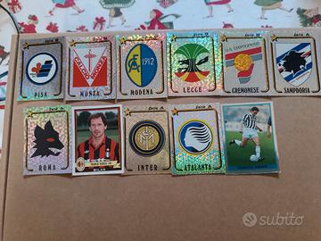 Figurine Esaurite dell' album Panini calciatori an