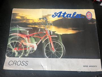 Brochure catalogo bici cross atala  vintage