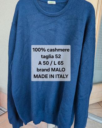 maglione cashmere uomo